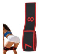 Resistenza Training Band, Numbered Strength Strap, Yoga Stretching Band for Athletes Beginners Professionals, High Elastic, Home Fitness Accessory, Apartment Travel Office Workout