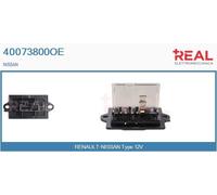 Resistenza, Ventilatore abitacolo 40073800OE REAL per NISSAN