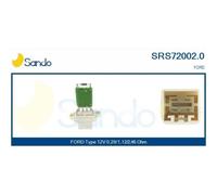 SRS72002.0 SANDO RESISTORE VENTOLA ABITACOLO