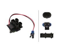 Resistenza Ventilatore Interno 12 V 10-polig HELLA per U.a. Renault Clio