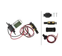 Resistenza Ventilatore Interno 12 V 7-polig HELLA per U.a. Renault Clio