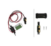 Resistenza Ventilatore Interno 12 V 7-polig HELLA per U.a. Renault Twingo