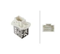 Resistenza Ventilatore Interno 12 V 8 Poli HELLA Per Altri NISSAN INTERSTAR