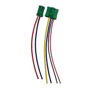 Resistenza ventilatore riscaldatore + connettore/filo/Adatto for Tiida/Adatto for Sport Tourer Scenic MK 2 /Adatto for C2 C3 C5 /Adatto for 207 607 Resistenza del motore del ventilatore(Plug)