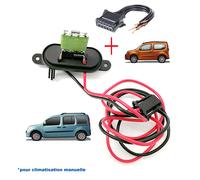 Resistenza Ventilazione Clim. + Scheda per Kangoo II Be Bop / Grande Kangoo
