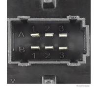 Resistenza ventola abitacolo 75614944 HERTH+BUSS ELPARTS per CITROËN DS
