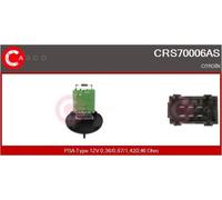 Resistenza ventola abitacolo CRS70006AS CASCO per CITROËN DS3 C3 II