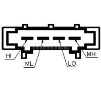 MAHLE ABR 98 000P - Regolatore di ventole A/C e resistenza