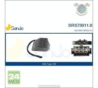 Resistenza ventola abitacolo Sando per AUDI A1 SEAT IBIZA III IV CORDOBA SKODA