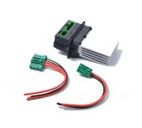 Resistenza Ventola Motore Riscaldatore Resistenza Ventola Riscaldamento Cavo Connettore Per Citroen C2 Per C3 Per C5 Per Peugeot 406 107 6441L2 7701207718 7701048390 F657165W(Resistance and line)