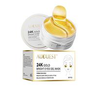 Resistere all'invecchiamento Maschera per gli occhi al collagene di cristallo idratante all'oro Antirughe Invecchiamento Patch per la cura della pelle degli occhi Diluire Linee sottili Maschera 80Pcs