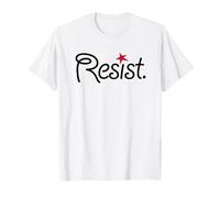Resistere, design anti Trump Maglietta