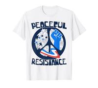 Resistere | Resistenza pacifica Anti Trump Maglietta