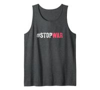 Resistere Stop War Peace Heal Anti Violenza Lotta Fine spargimento di Sangue Canotta