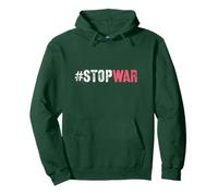 Resistere Stop War Peace Heal Anti Violenza Lotta Fine spargimento di Sangue Felpa con Cappuccio