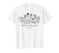 Resisti a ciò Che Hai Uomini cristiani Donne Amano Dio Gesù Maglietta