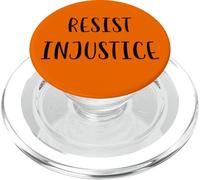 Resisti all'ingiustizia Sostieni la giustizia sociale Dichiarazione PopSockets PopGrip per MagSafe