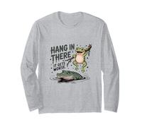 Resisti, c'è di peggio - Swamp Humor Saying Maglia a Manica