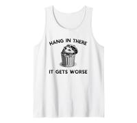 Resisti lì Diventa peggio Divertente Opossum dicendo Umorismo Canotta