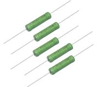 Resistore a filo avvolto RX21 5PCS 10W 5Percent 0.1R-5K Ohm Resistori elettronici Resistore Accessori specializzati
