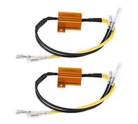 Resistore, kit di resistori, resistori, assortimento di resistori, 25w 6.8ohm Indicatore di direzione a LED per motociclette Resistenza di carico Fix Error Flash Controller 2 pezzi