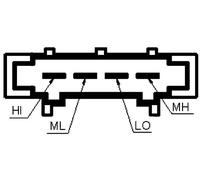 Resistore MAHLE ABR 98 000P, Ventola Interna per AUDI, SEAT, SKODA, VW