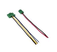 resistore motore ventilatore Compatibile Con Citroen Per C2 C3 C5 6441L2 7701207718 7701048390 F657165W Resistenza Ventola Riscaldamento Con Filo Connettore Motore(Line)