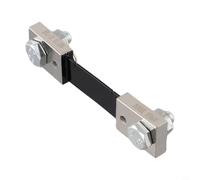 Resistore shunt corrente CC per amperometri, caduta di tensione 75 mV, valutazione 50 A o 100 A, precisione di classe 0,5, compatibile con digitale e (100 A)