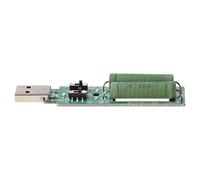 Resistore USB Carico Elettronico Per W/Interruttore Regolabile 3 Corrente 5V Resistenza Tes Trasmettitore Circuito Convertitore Modulo di Alimentazione Connettore Elettronico Chip Amplificatore PCB