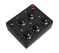Resistore Variabile ABS per Laboratori per fisica Scuola Resistore | range 0-9999.9 ohm, per passo 0.1 ohm, per ideale per esperimenti per fisica, precisione elevata