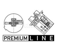 Resistore, ventola interna MAHLE ABR 93 000P
