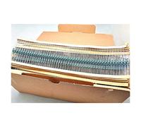 Resistori 100pz 24kOhm Resistore a film metallico, 1% di tolleranza 0,25W Resistore fisso, for progetti ed esperimenti elettronici Accessori specializzati