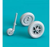 Reskit RS48-0349 - Ruote 1/48 Messerschmitt Bf-109F (G Early) Tipo 1 (ponderato)