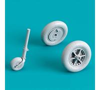 Reskit RS48-0350 - 1/48 Messerschmitt Bf-109F (G Early) Ruote Tipo 2 (ponderato)