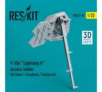 ResKit RSU32-0098 - 1:32 Scala di Accesso F-35A Lightning II Italeri/Academy