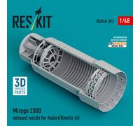 ResKit RSU48-0392 Ugello Motore Per Mirage 2000 1:48 Kit Italeri/Kinetic