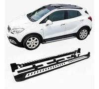 RESKIU Auto Minigonne Alettoni Laterali per Opel Mokka 2012 2013 2014 2015 2016 2017 2018 2019 2020 2021, Barre Laterali Pedane Pedane Sottoporta Pedane Laterali Grembiuli Pedane sottoporta