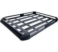 RESKIU Cesto per Bagagli sul Tetto per Hyundai Nexo/Aura/ix25/HB20 HB20X, Portapacchi Tetto Cestello Bagagliera Portabagagli Auto per Viaggio, Campeggio,Black/1.3m