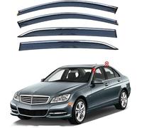 RESKIU Deflettori Finestrini per Benz E Class L MK4-W212 2010-2016, Parasole per Finestrini Laterali Auto, Facilità di Installazione Accessori Auto