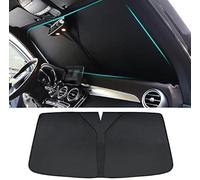 RESKIU Parasole per Parabrezza Anteriore per Mercedes CLA, Parasole Copertura Protezione Calore Visiera Pieghevole Auto Protezione Parabrezza