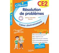 Résolution de problèmes CE2: Cahier d'entraînement