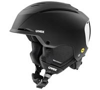Uvex Resolution MIPS, casco da sci, nero/bianco 59-61cm White-Black Matt
