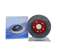 Resolve personalizzate Auto Auto Freno dischi compatibili con Berlina SX4 Twin Verona Vitara Wagon R Wagon R Plus X-90 XBEE XL7 per problemi di scuotimento dei freni(Red)