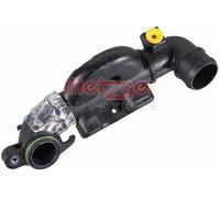 Resonatore Intercooler Superiore Sinistro Posteriore METZGER Per FORD FIESTA VI