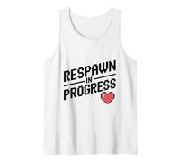 Respawn in Progress Gamer Life Divertente Gioco Umorismo Canotta