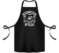 Respect Fratellanza Moto Biker Moto Cotone Grembiule 100% Biologico