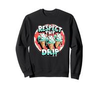 Respect The Drip - Baseball Ice Cream Youth Tee Felpa