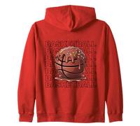 Respect The Drip Basket Ragazzi Ragazze Cioccolato Crema Drip Felpa con Cappuccio