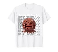 Respect The Drip Basket Ragazzi Ragazze Cioccolato Crema Drip Maglietta