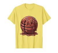 Respect The Drip Basket Ragazzi Ragazze Cioccolato Crema Drip Maglietta